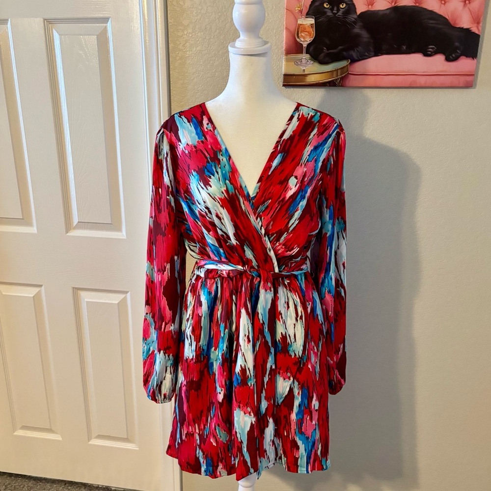 NEW Wrap Front Dress